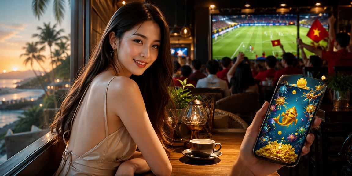 Người dùng trải nghiệm casino trên mobile tại Phú Quốc