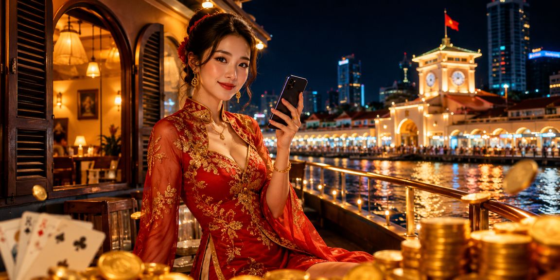 Giao diện nền tảng cá cược trực tuyến dành cho người dùng Việt Nam trên thiết bị di động